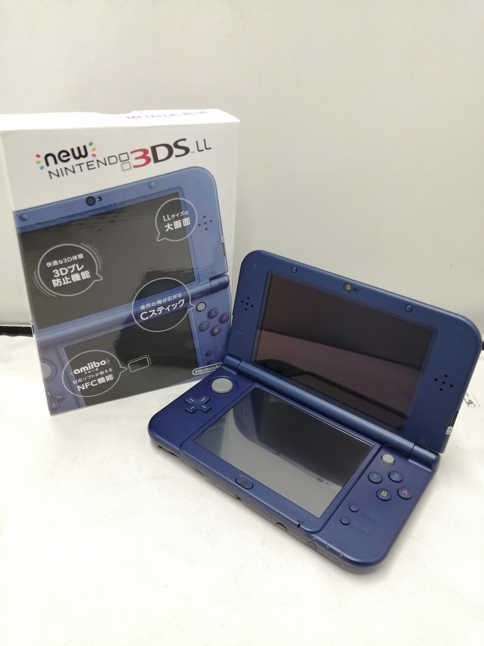 美品　Nintendo 3DS LL ネイビー Nintendo 3ds LL XL Console Japan Ver. Metallic Blue for sale