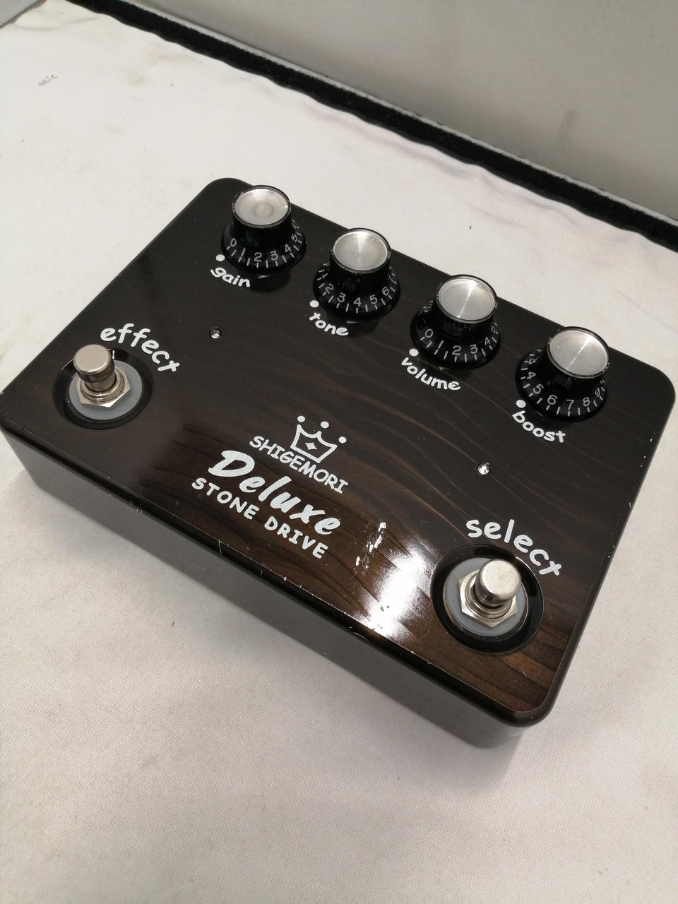 SHIGEMORI Deluxe Stone Drive ギターエフェクター 粒立ちの良いサウンド】SHIGEMORI STONE DRIVE DELUXE レビュー