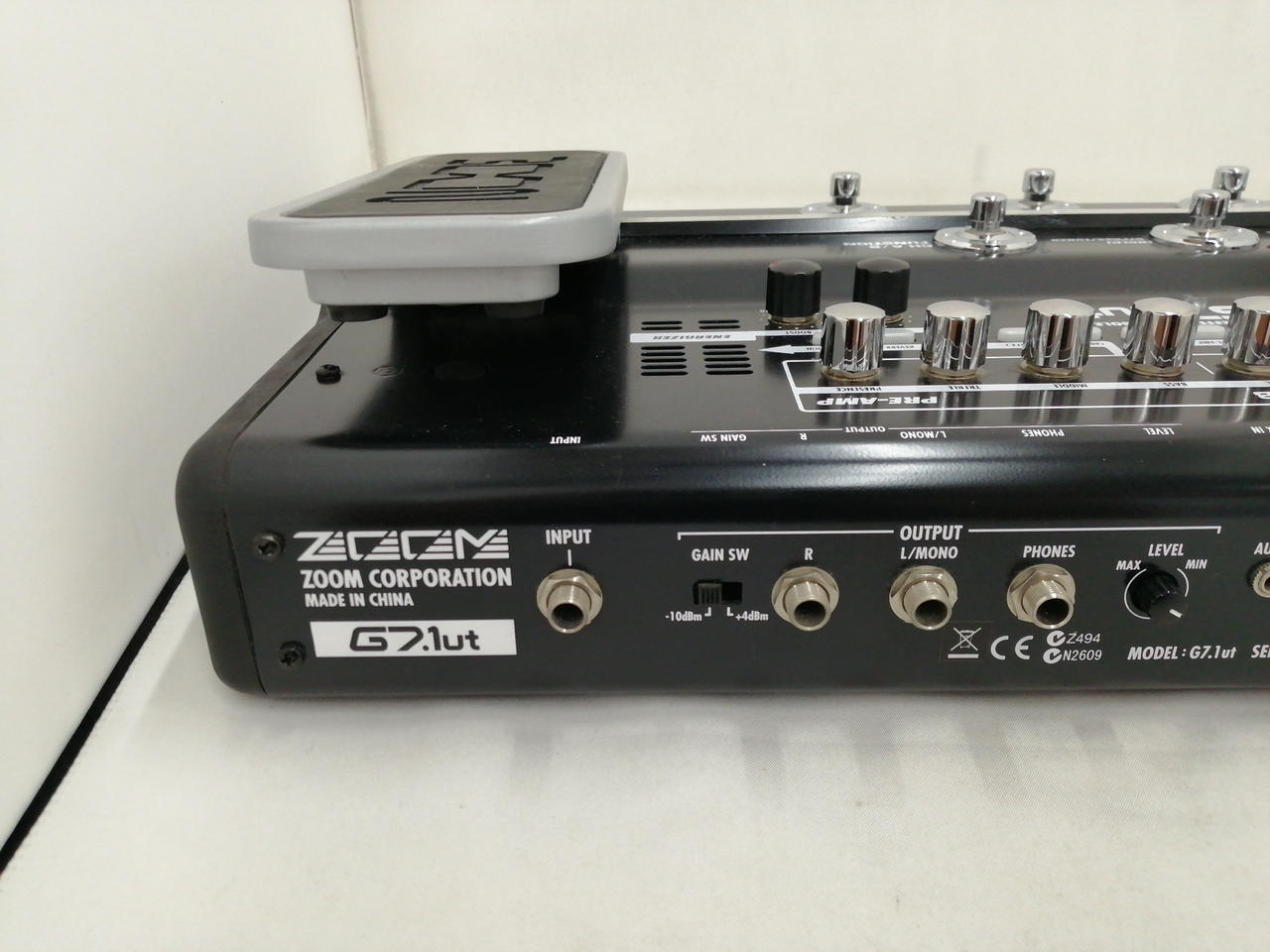 ZOOM G7.1ut ギターマルチエフェクター 【公式通販】