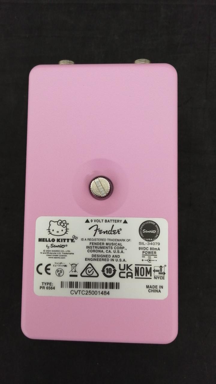 【新品・未開封】Fender Kitty Fuzz キティ　ファズ　エフェクター Fender 【コラボアイテム】HELLO KITTY FUZZ（新品）【楽器検索