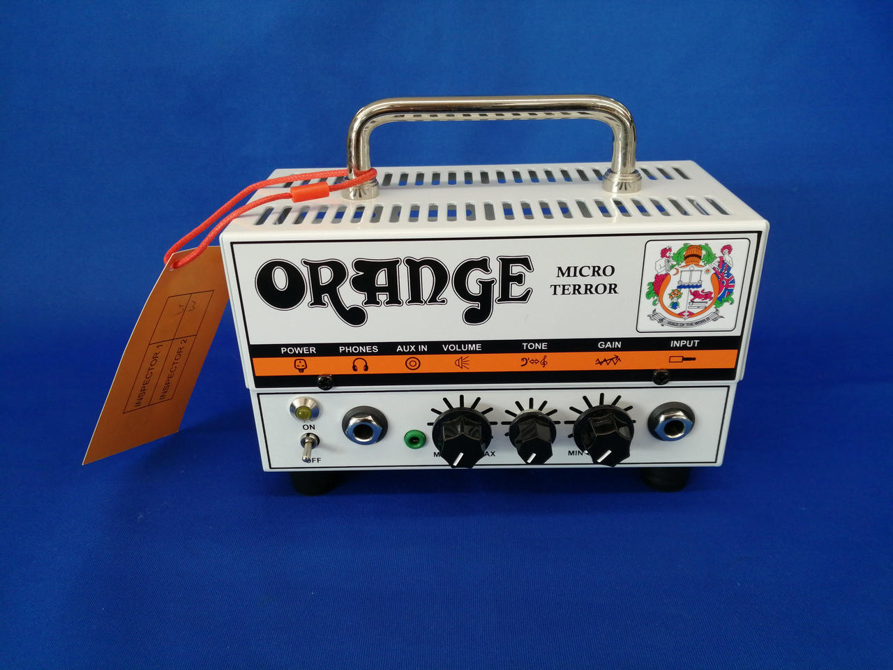 ハンドメイド　バッテリー駆動　MCヘッドアンプ 40台目　記念品！ ORANGE|ヘッドアンプ|HARDOFFオフモール（オフモ）|1010460000043119