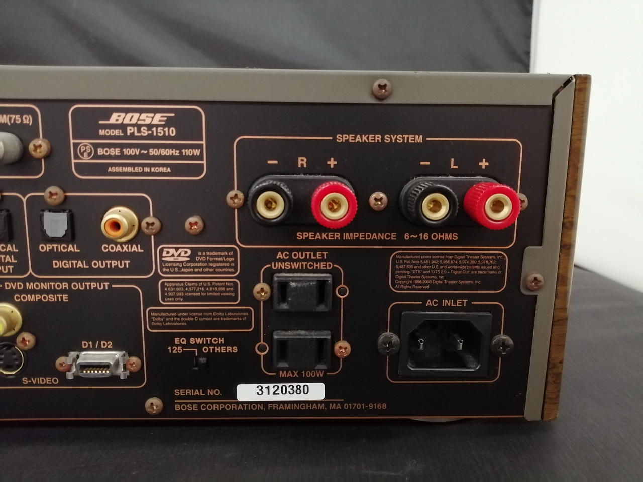 BOSE|DVD/CDレシーバー|HARDOFFオフモール（オフモ）|1010460000042561