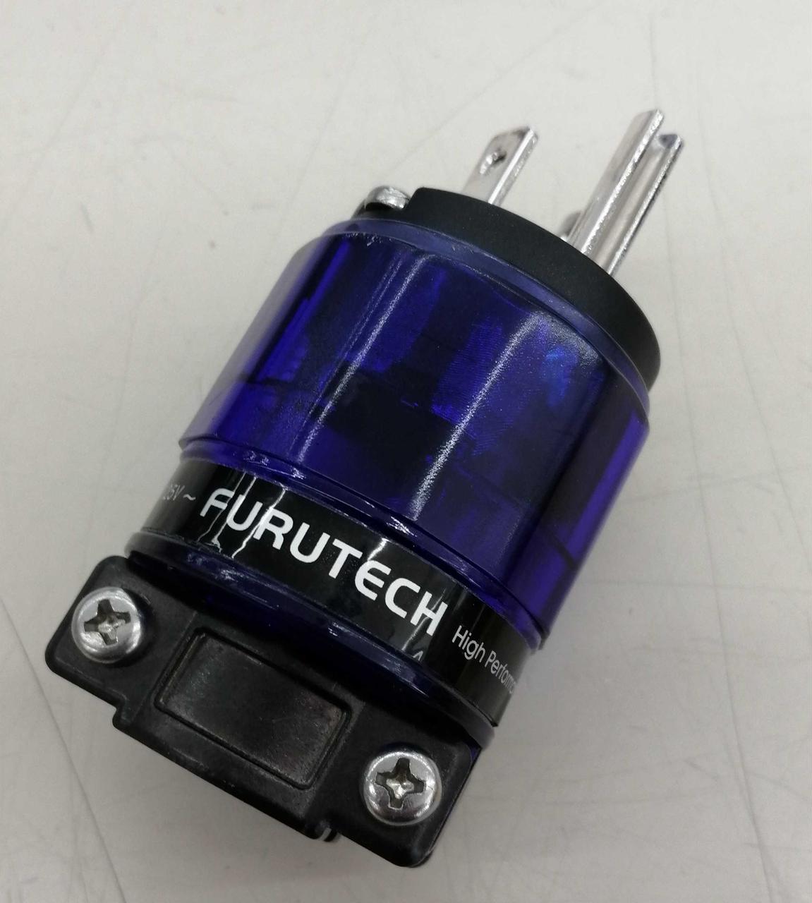 FURUTECH フルテック FI-11M-N1(G) 2個セット 中古美品 FURUTECH FI-11M-N1(G) + FI-11-N1(G) | 電源プラグ + IEC