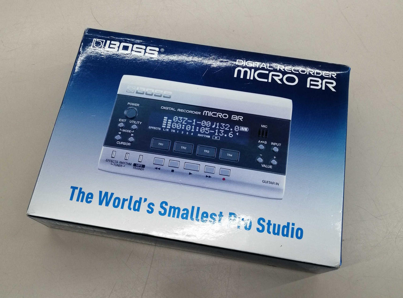 配信機器・PA機器・レコーディング機器 BOSS DIGITAL RECORDER MICRO BR Amazon.com: Boss Micro BR Digital Multitrack Recorder : Musical