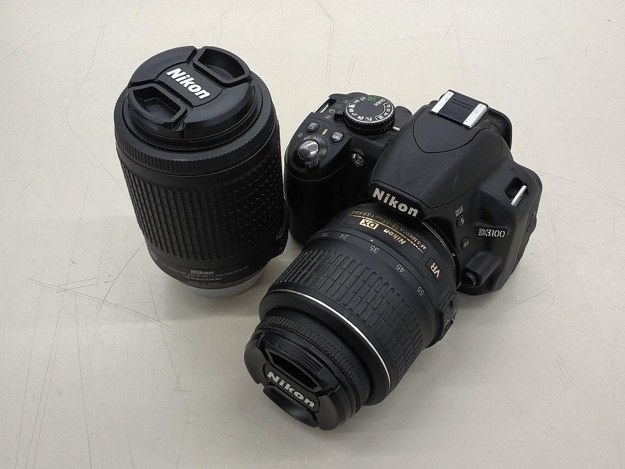 Nikon D3100 ダブルズームキット Amazon | Nikon デジタル一眼レフカメラ D3100 200mmダブル