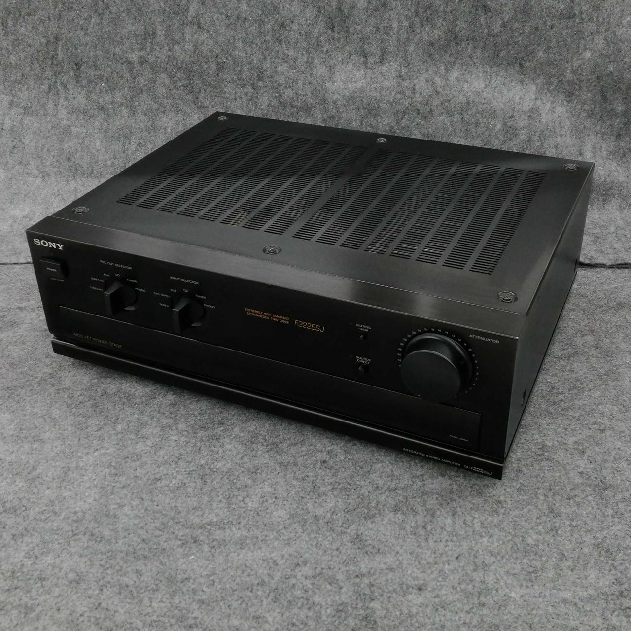 SONY 型番：TA-F222ESJ プリメインアンプ（トランジスター）