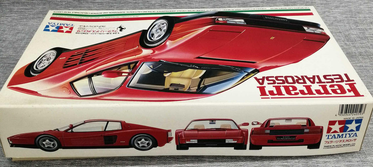 TAMIYA フェラーリ・テスタロッサ　 長谷川製作所　フェラーリ　F50 生産終了 タミヤ模型 フェラーリ テスタロッサ 1/24 Ferrari