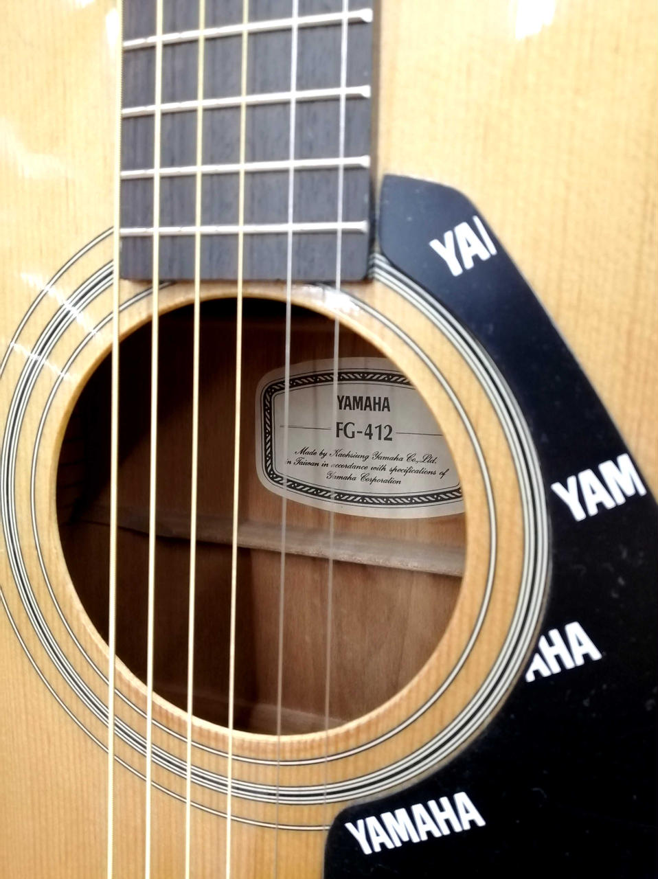 YAMAHA FG−412 アコースティックギター　弦楽器　ヤマハ YAMAHA FGシリーズ 412 レビュー 初心者のための中古ギター選び