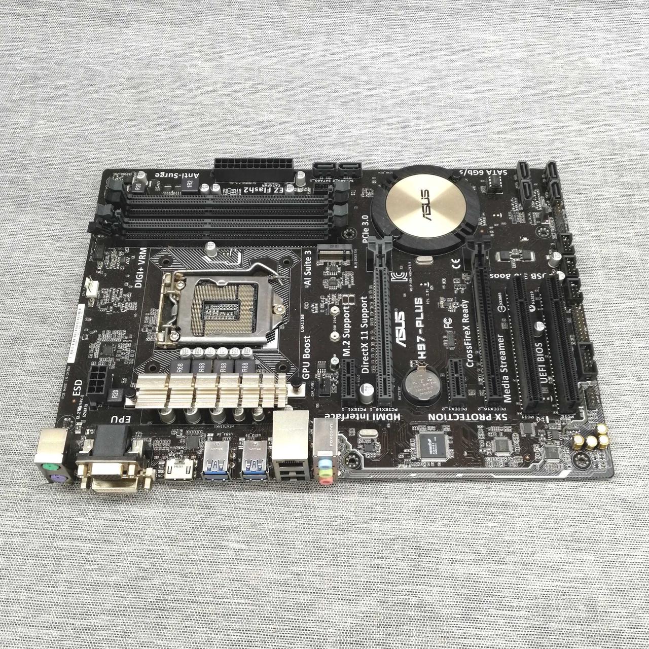 ASUS H97-PLUS i7 4770K 8GB マザーボード s-l1200.jpg