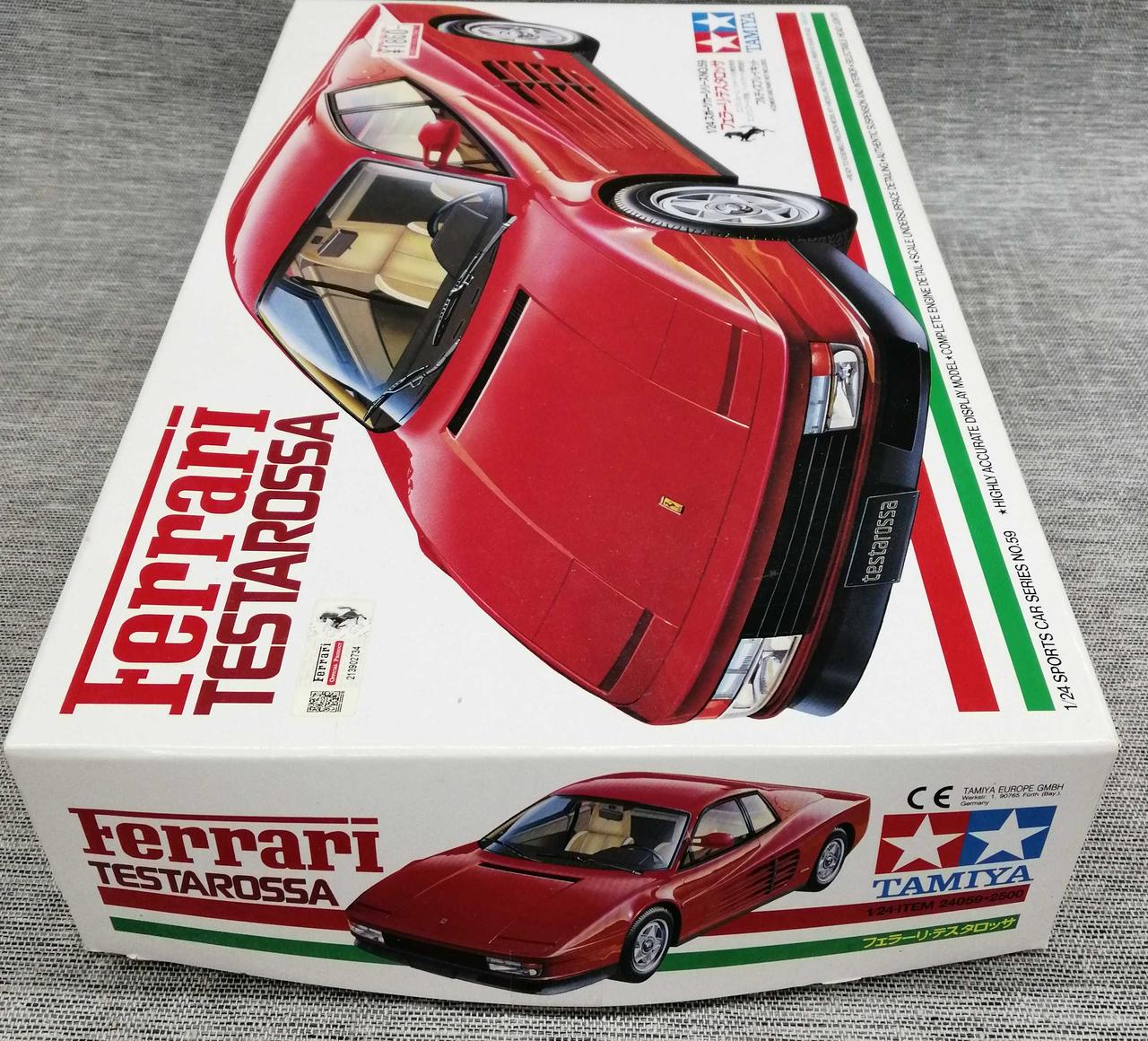 TAMIYA フェラーリ・テスタロッサ　 長谷川製作所　フェラーリ　F50 Amazon.com: Tamiya 1/24 Ferrari TESTAROSSA : Arts, Crafts