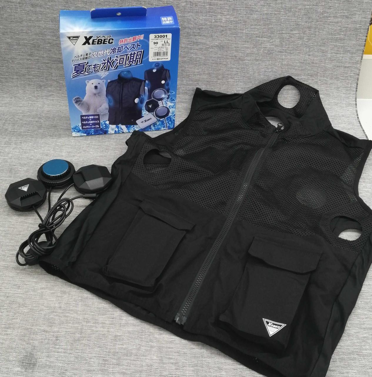 ペルチェベスト ほぼ新品 アイズフロンティア 冷却ペルチェ専用5個タイプインナーベスト