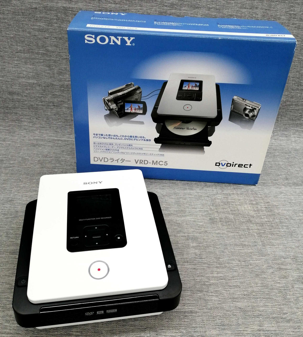 ソニー SONY DVDライター VRD-MC5【新品/未開封】 Amazon | SONY DVDライター VRD-MC5 | DVDライター 通販