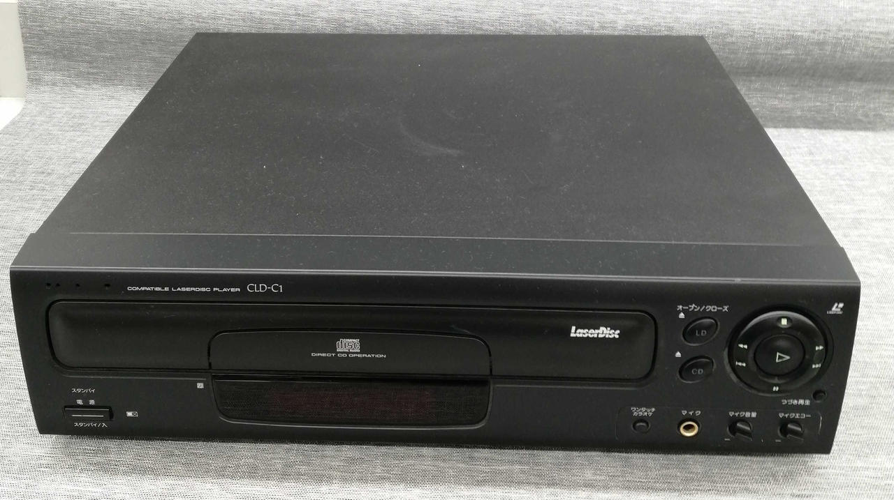 美品　Pioneer パイオニア LDプレーヤー CLD-C1 リモコン付属 美品 PIONEER パイオニア CLD-C1 レーザーディスクプレーヤー