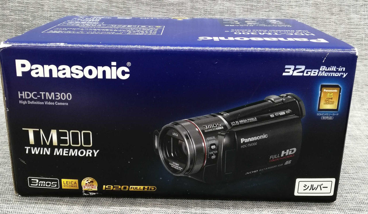 Panasonic - Panasonic HDC-TM300 ライカレンズ ビデオカメラ 動作品 Amazon.co.jp: パナソニック デジタルハイビジョンビデオカメラ