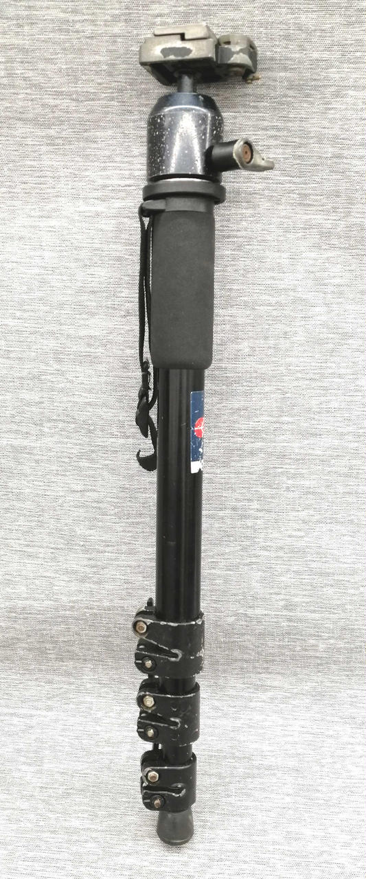 Manfrotto - burds マンフロット 一脚 雲台セット Manfrotto(マンフロット) 190プロカーボン4段三脚+410ギア付き雲
