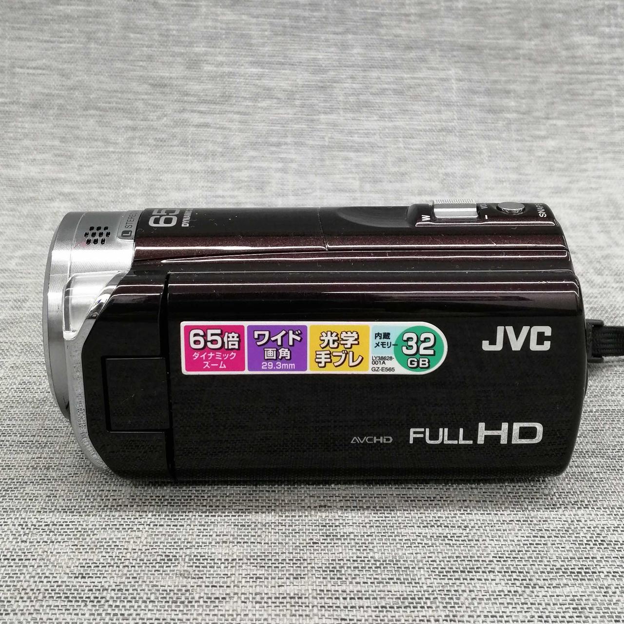 JVC GZ-E565-T フルHD Everio ビデオカメラ JVC Everio GZ-E565-T