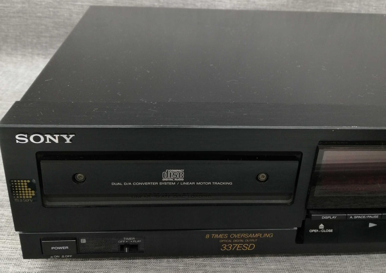 SONY CDP-337ESD ソニー CD CDデッキ CDプレーヤー | CDプレイヤー 