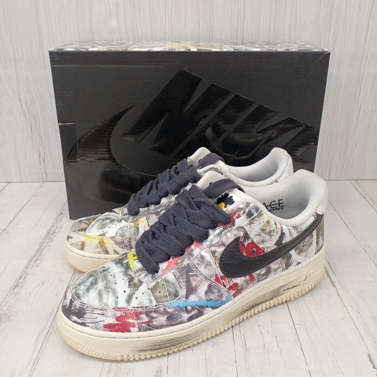 Nike Para-noise（パラノイズ）箱付き NIKE×PEACEMINUSONE|AIR FORCE1 PARA-NOISE|【ハードオフ公式通販
