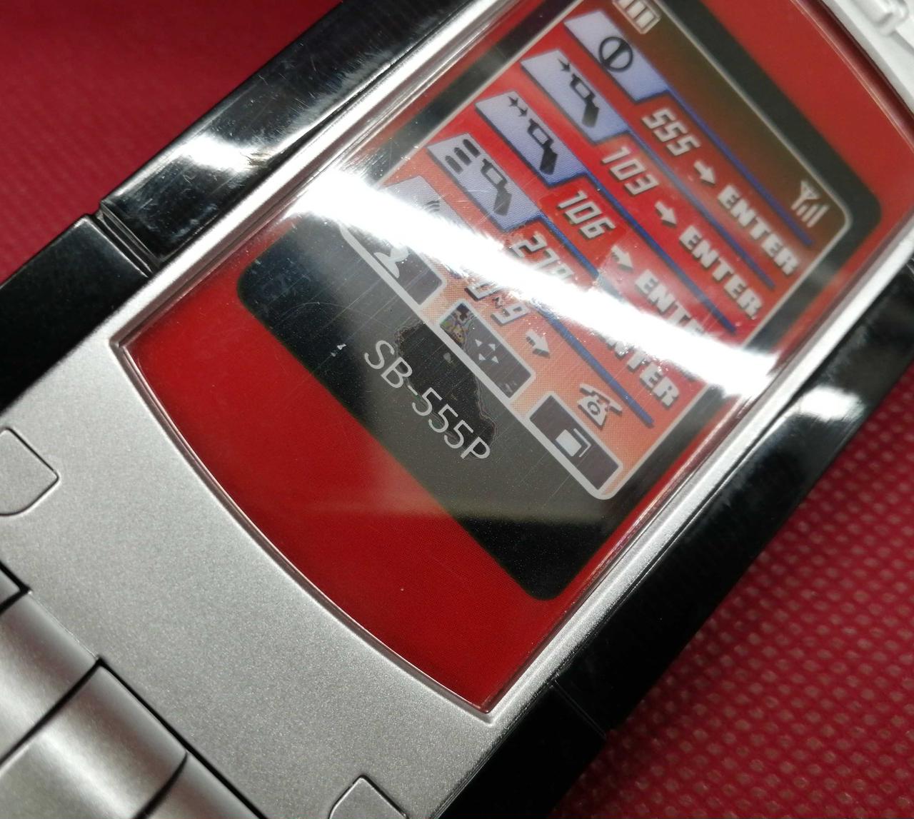 ファイズフォン液晶気泡あり