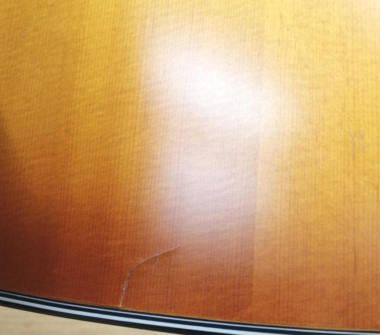 クラックあります