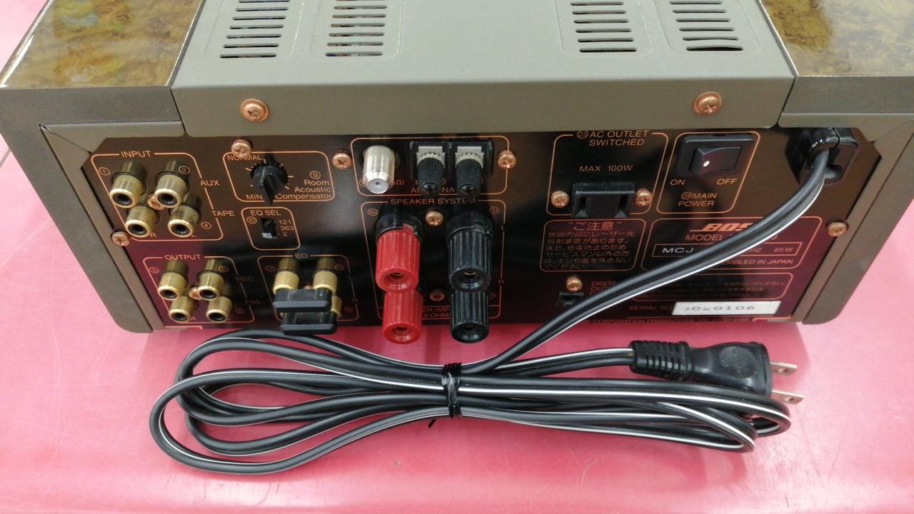 【ジャンク品】CDレシーバーアンプ/ BOSE PLS-1310 ♪ BOSE PLS-1310 CDアンプ ピックアップ交換済 ボーズ