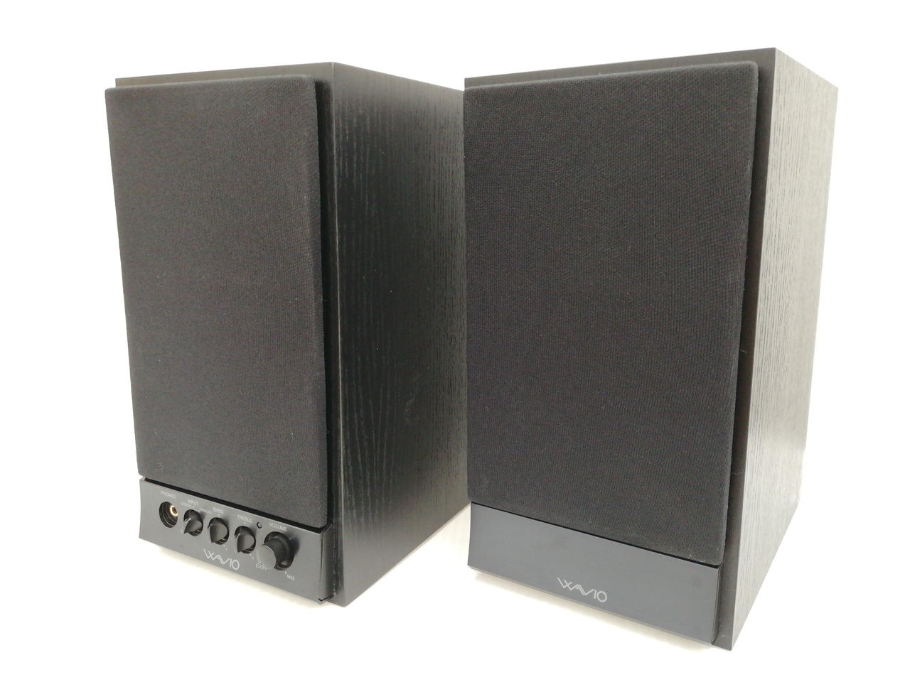 美品　動作品　ONKYO オンキョー アンプ内蔵スピーカー ペア GX-D90 Amazon.co.jp: ONKYO WAVIO アンプ内蔵スピーカー 15W+15W GX