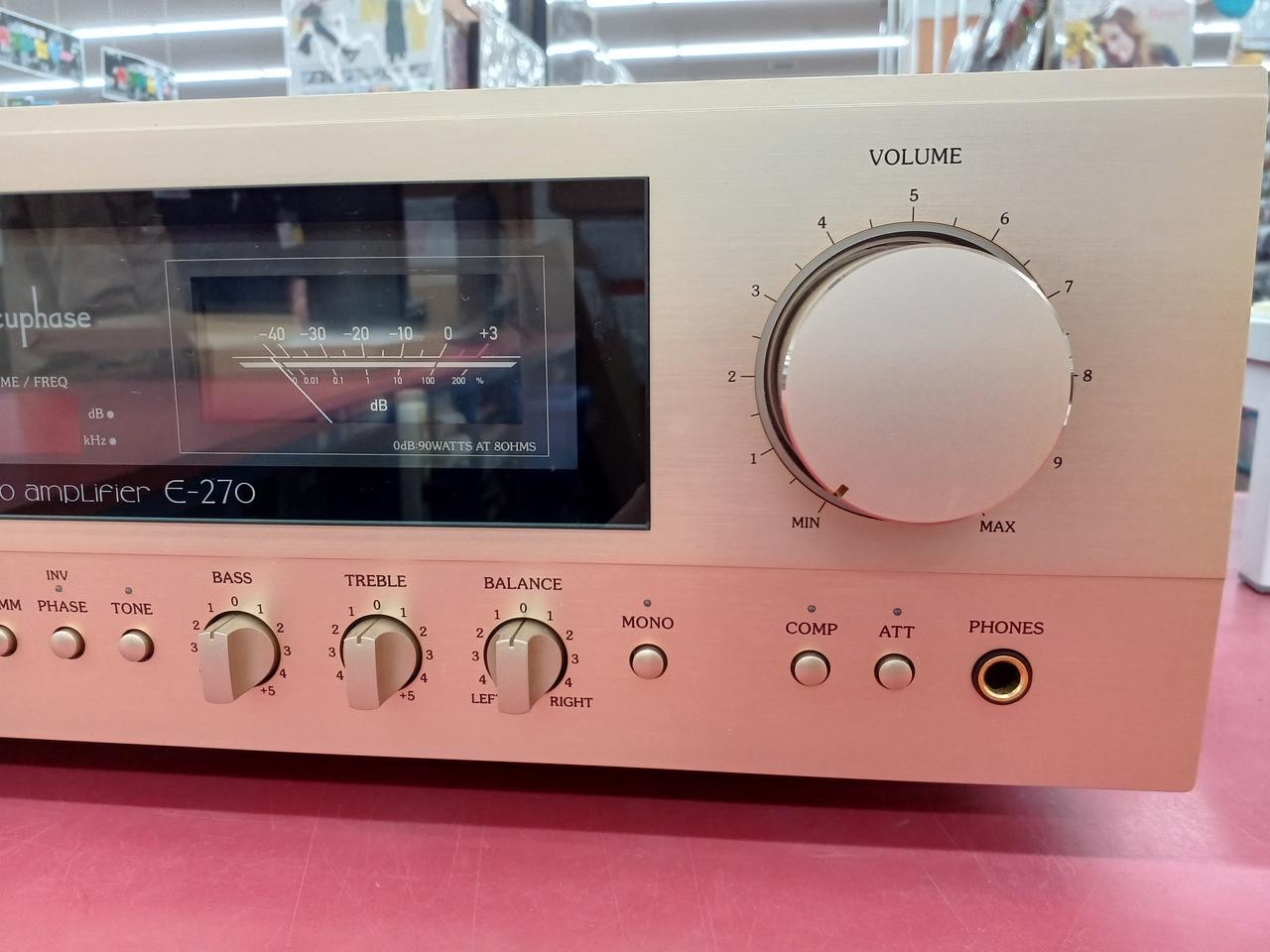 アキュフェーズ Accuphase E-405 アンプ リモコン、説明書あり