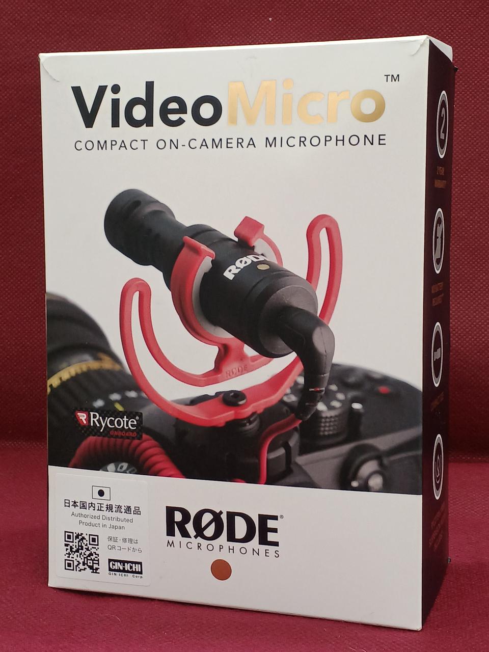 RODE ロード Stereo VideoMic ステレオ コンデンサーマイク SVM N3594
