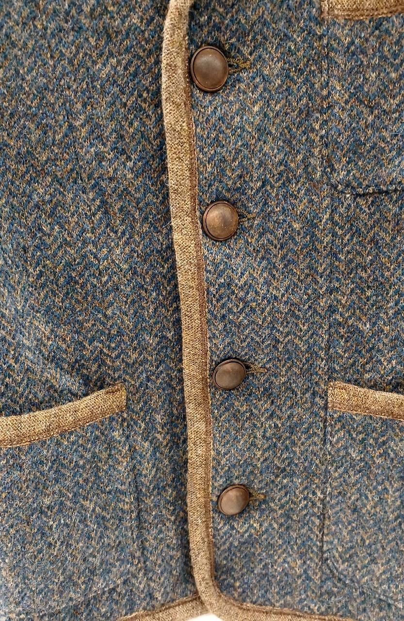 45R シェットランドツイードジャケット イエロー サイズ2 45R|シェットランドツイードジャケット|HARDOFFオフモール（オフモ