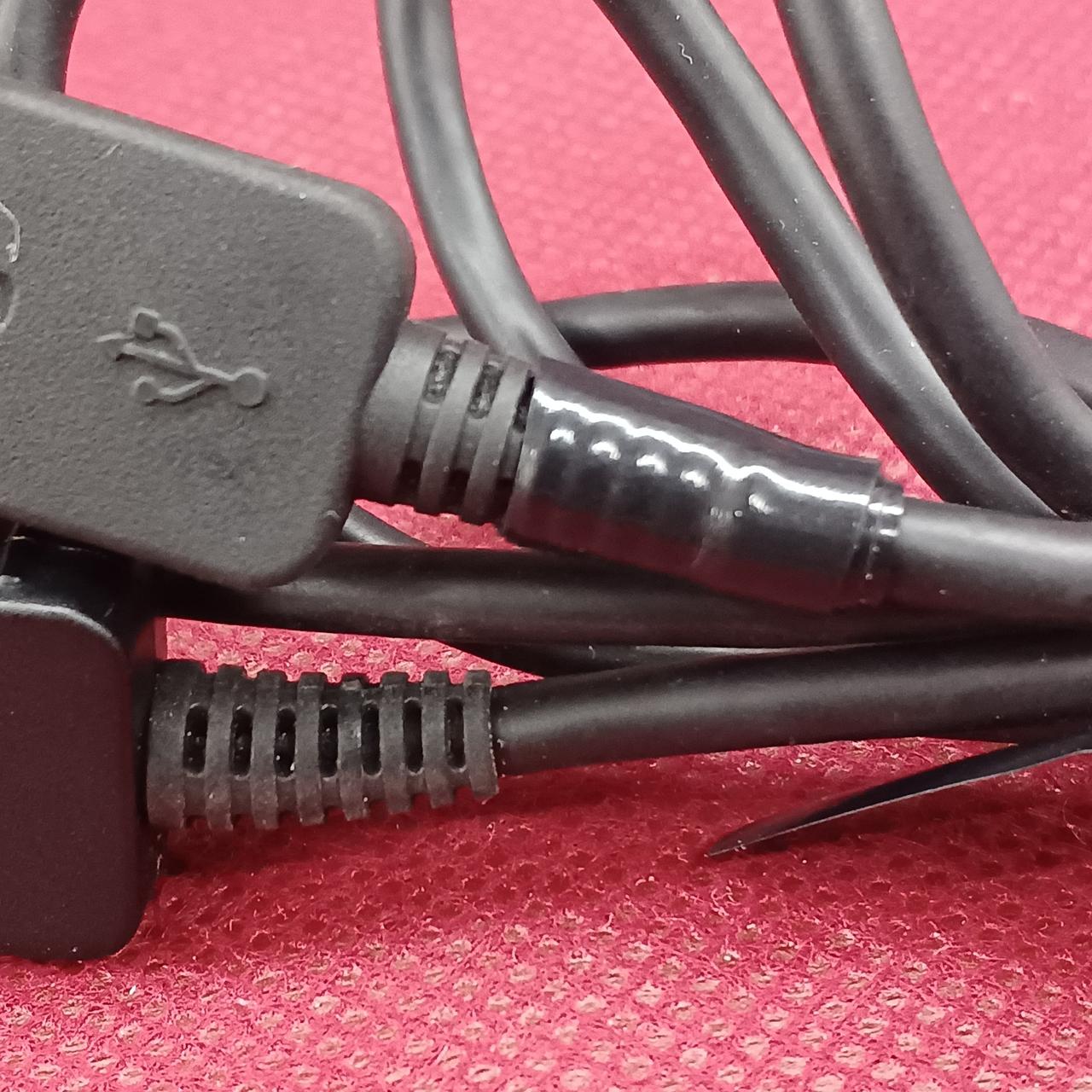 ケーブル断線部分