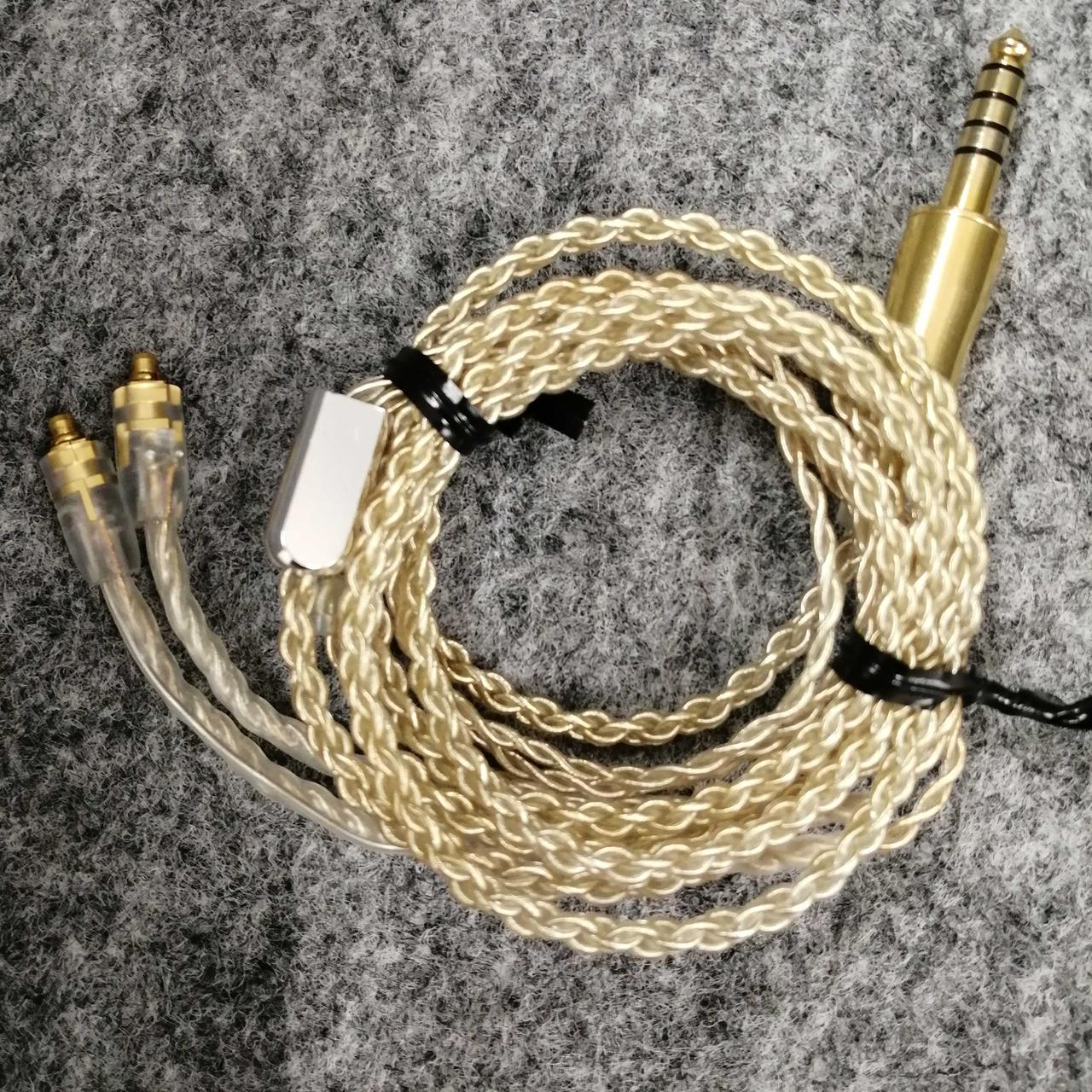 ALO AUDIO 型番：Litz Wire イヤホンケーブル MMCX 4.4mm