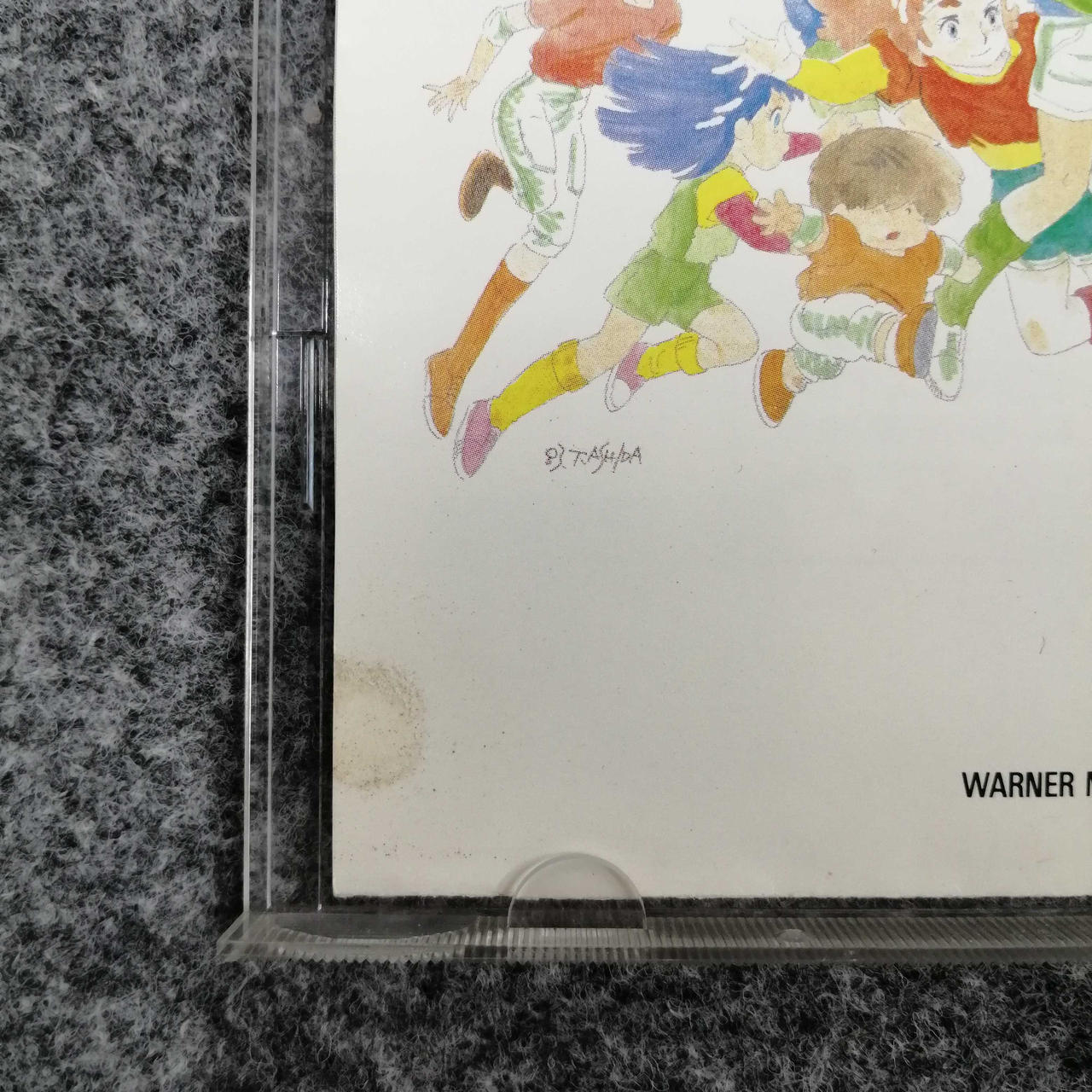 歌詞カードにシミあります