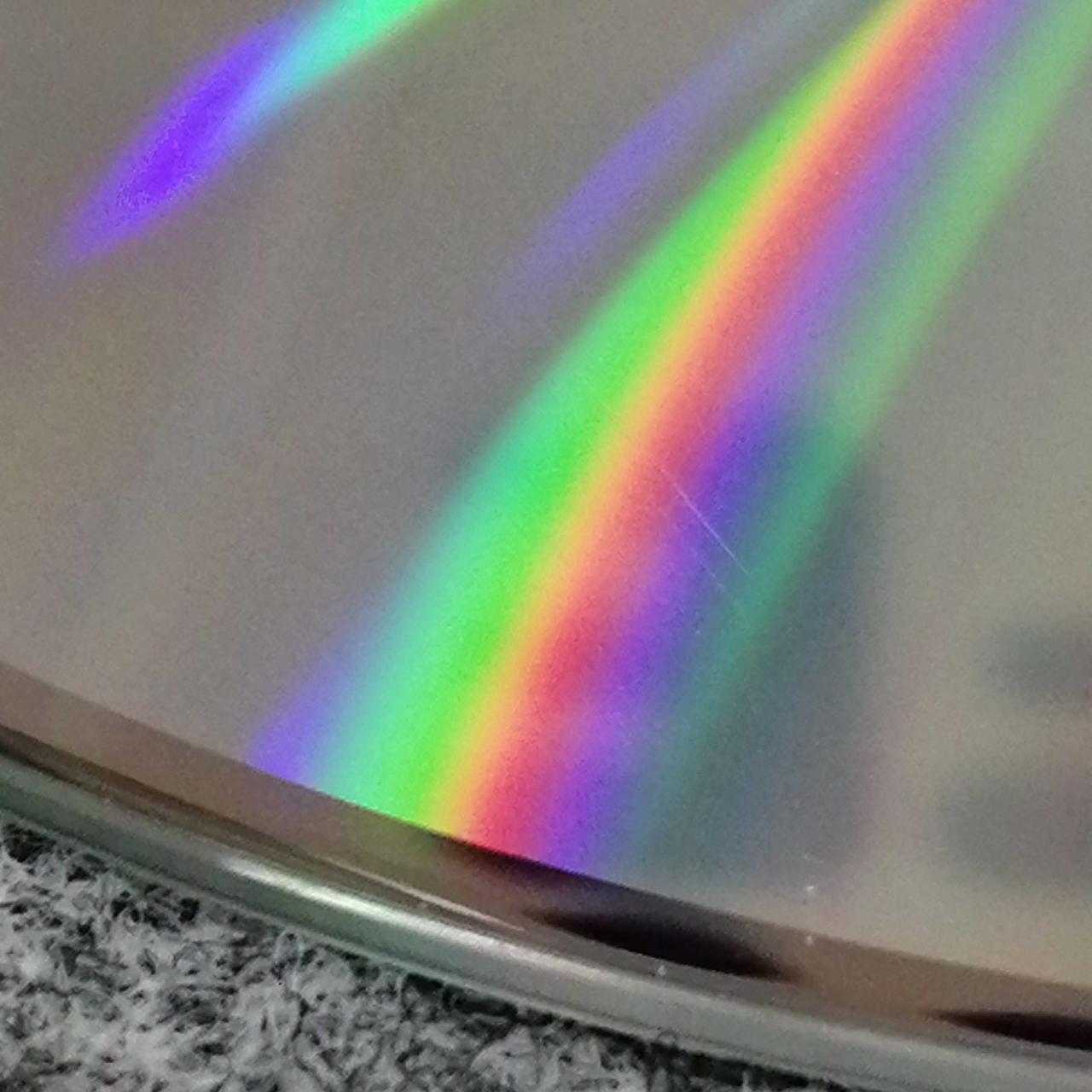 ディスク表面写真に写りづらいキズあります