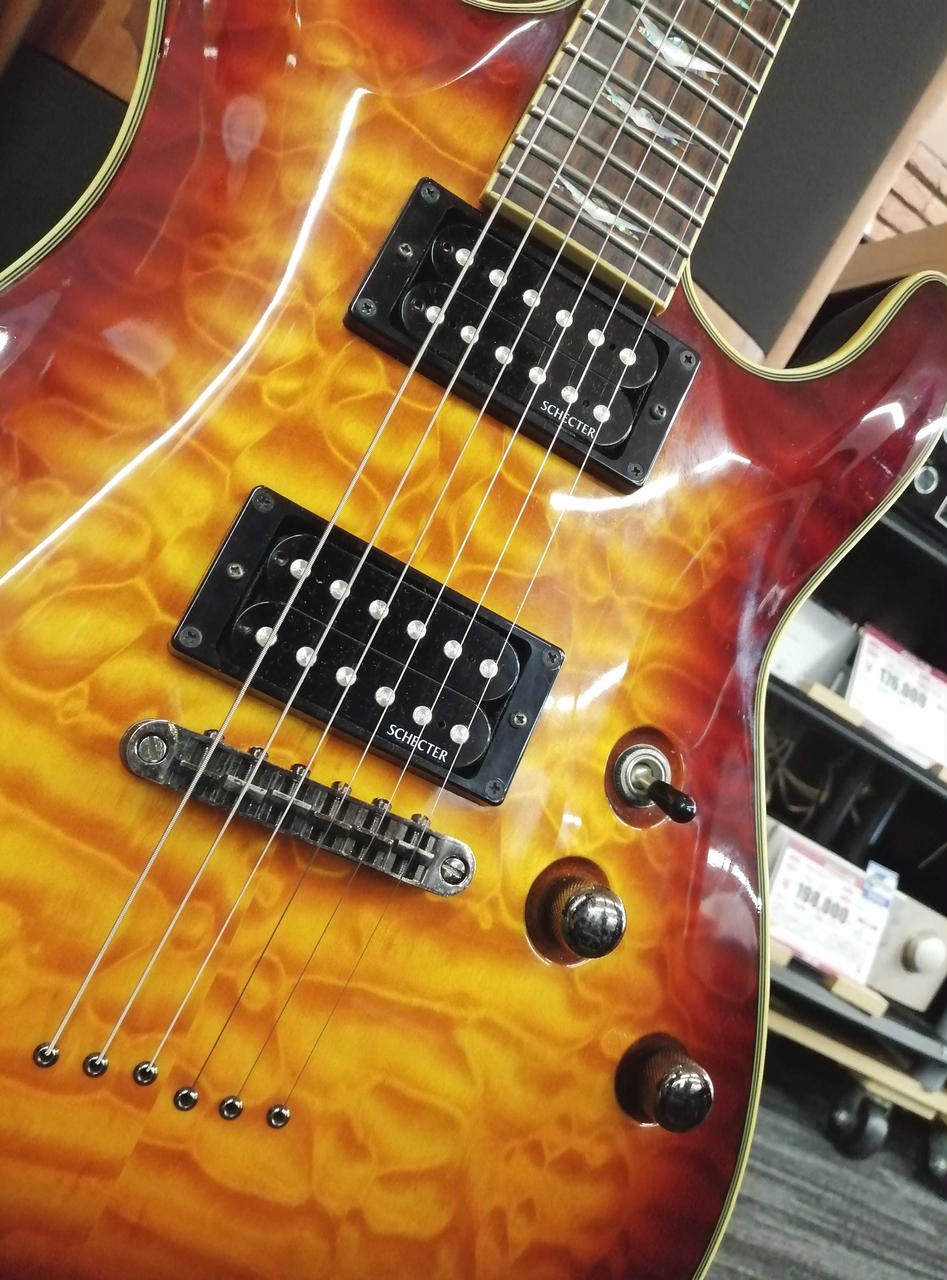 Schecter　Diamond Series エレキギター オレンジ Schecter Diamond Series エレキギター オレンジ Schecter