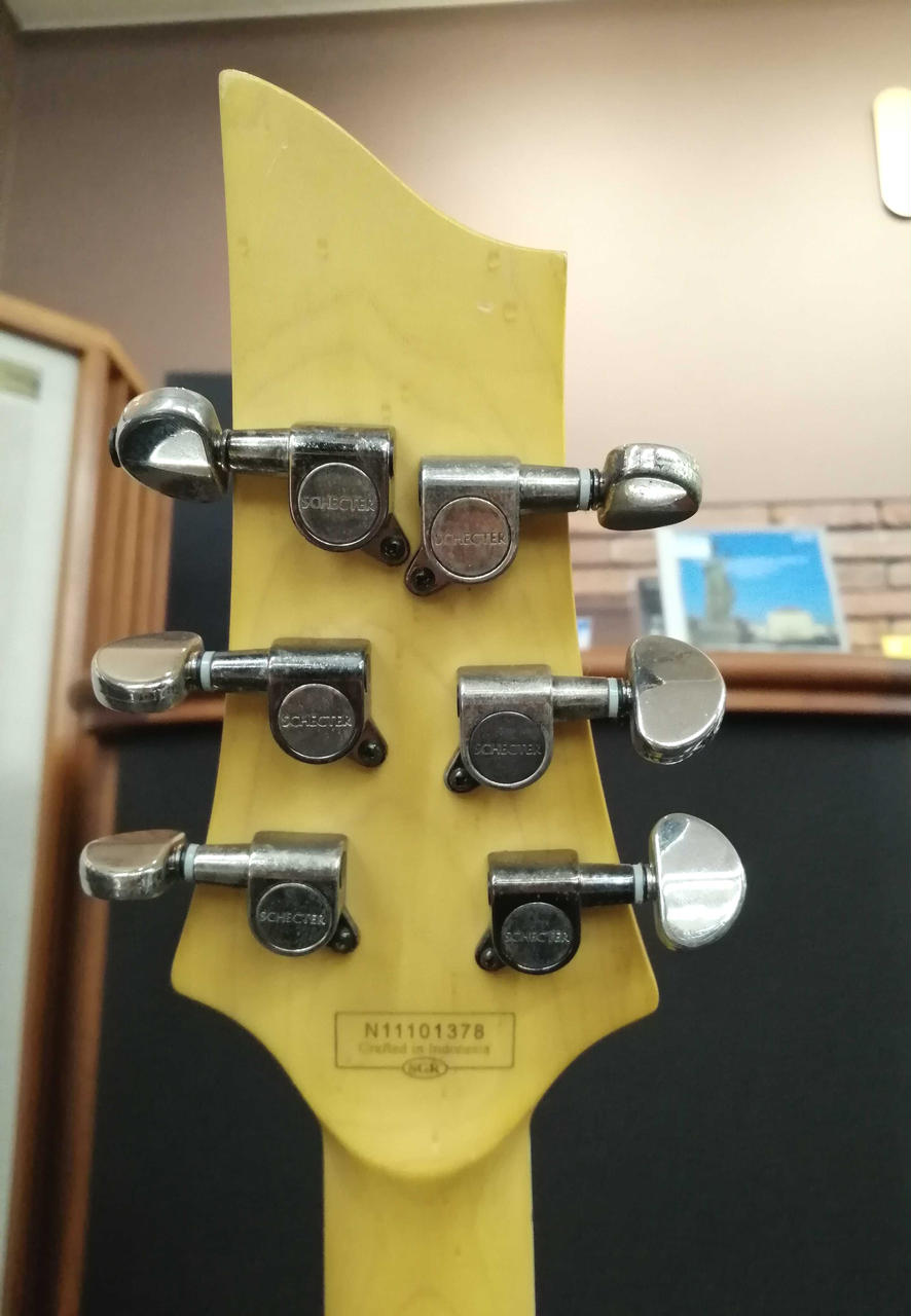 Schecter エレキギター イエロー シェクター(SCHECTER)|エレキギター|HARDOFFオフモール（オフモ