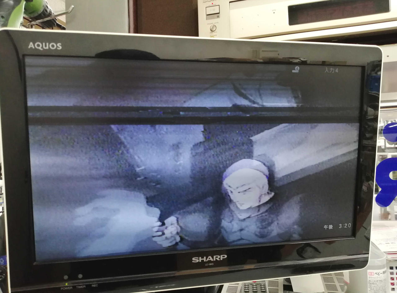 映像乱れ目立ちます