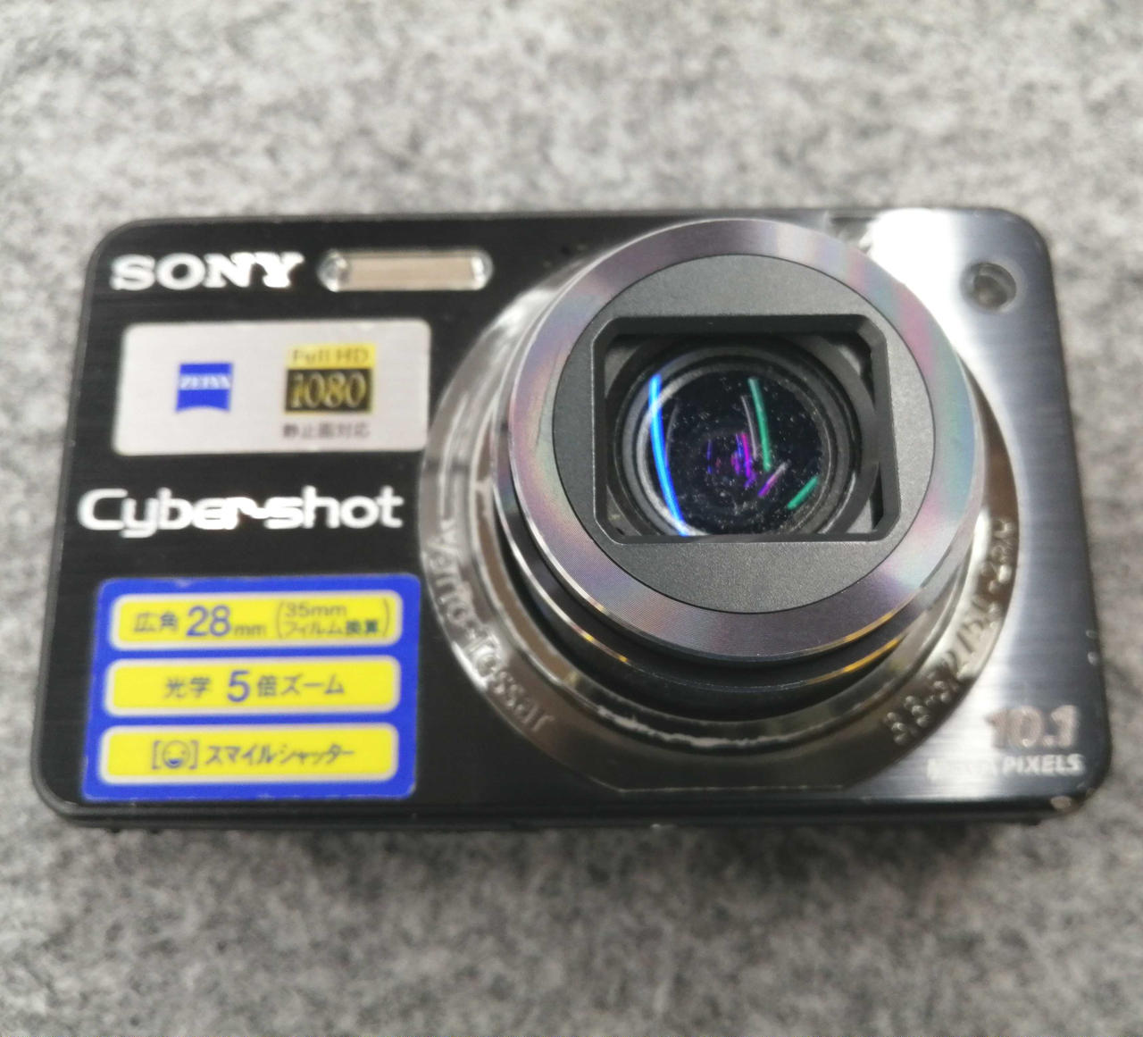 レンズ内部にホコリ混入多数