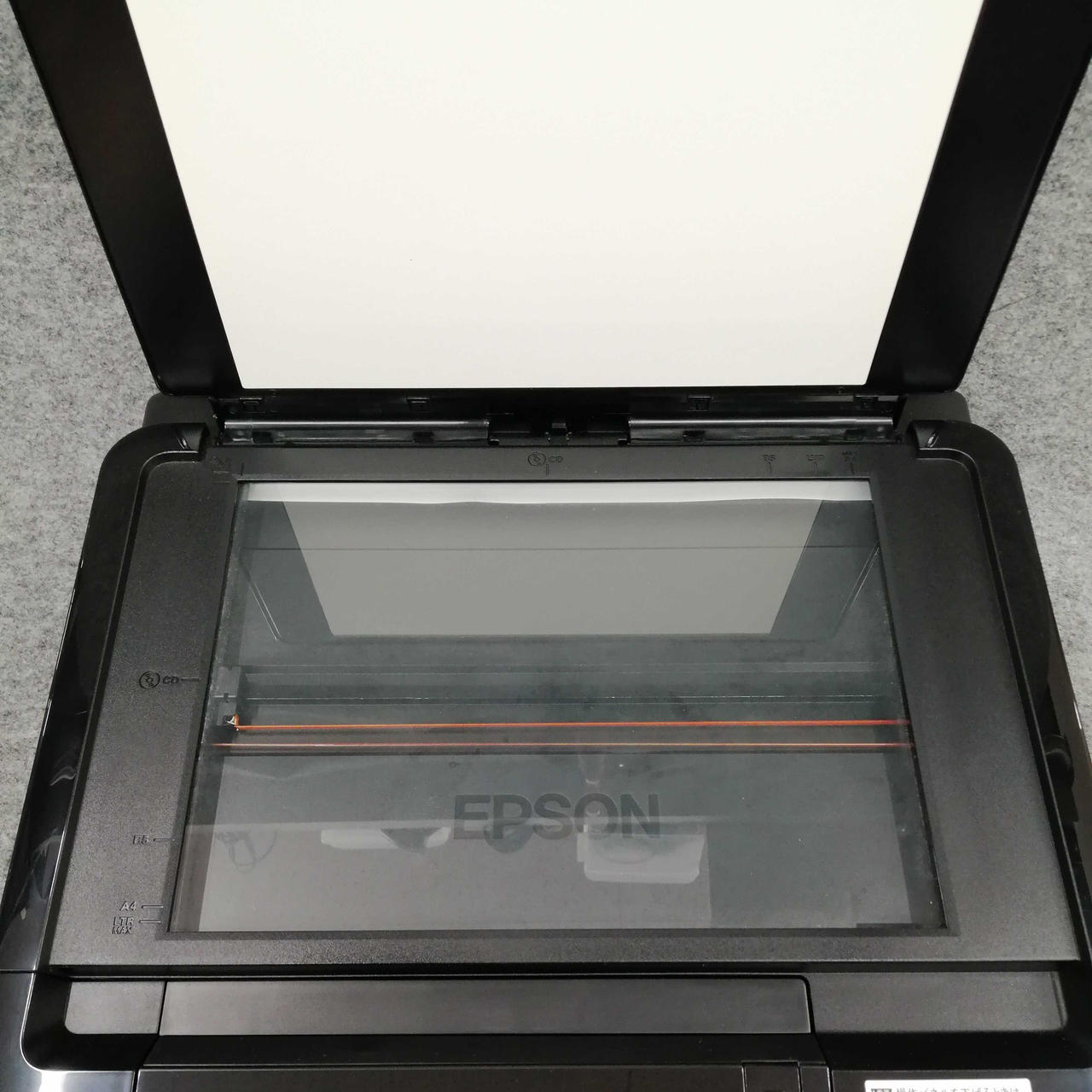 スキャナ部曇りあり