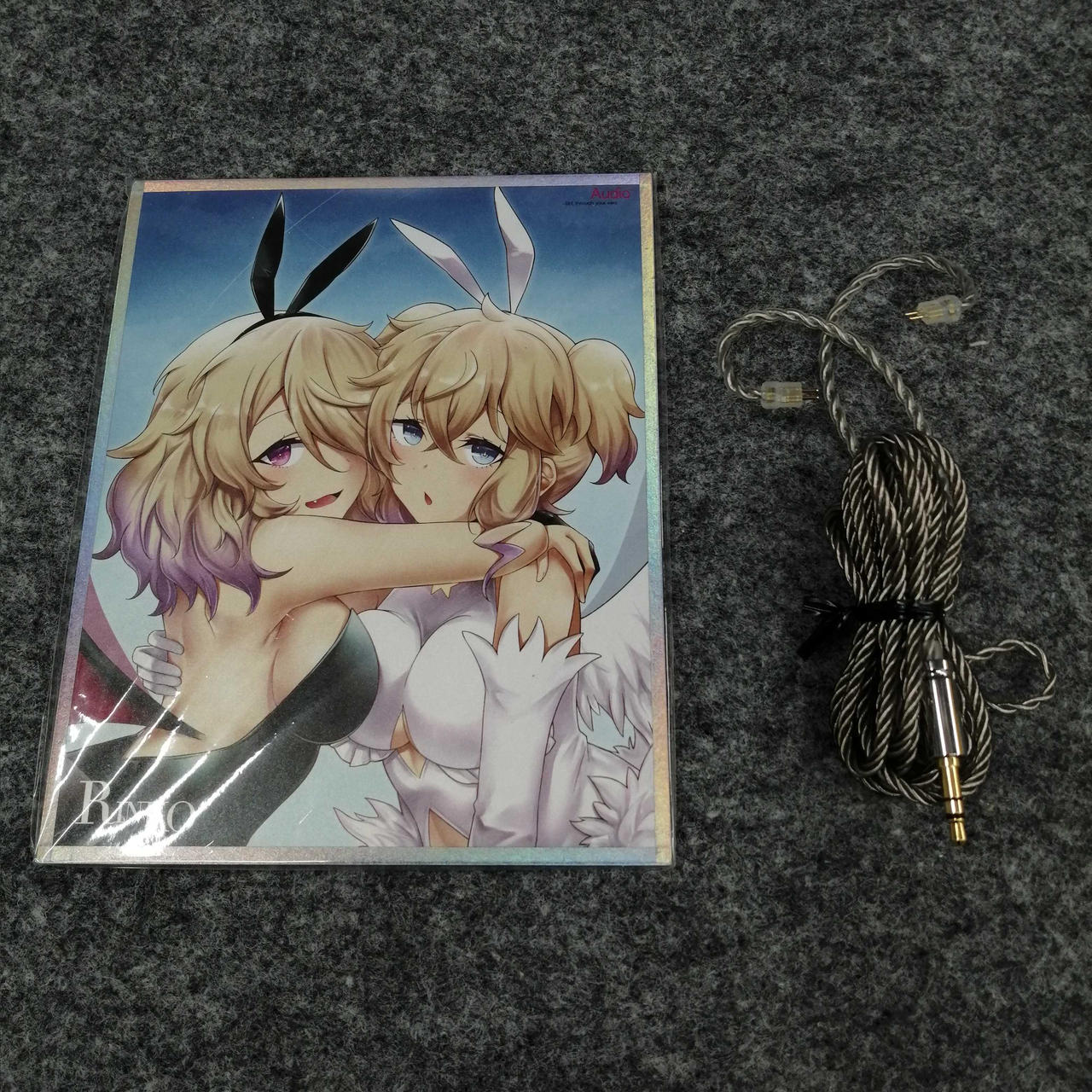付属品とケーブルです。