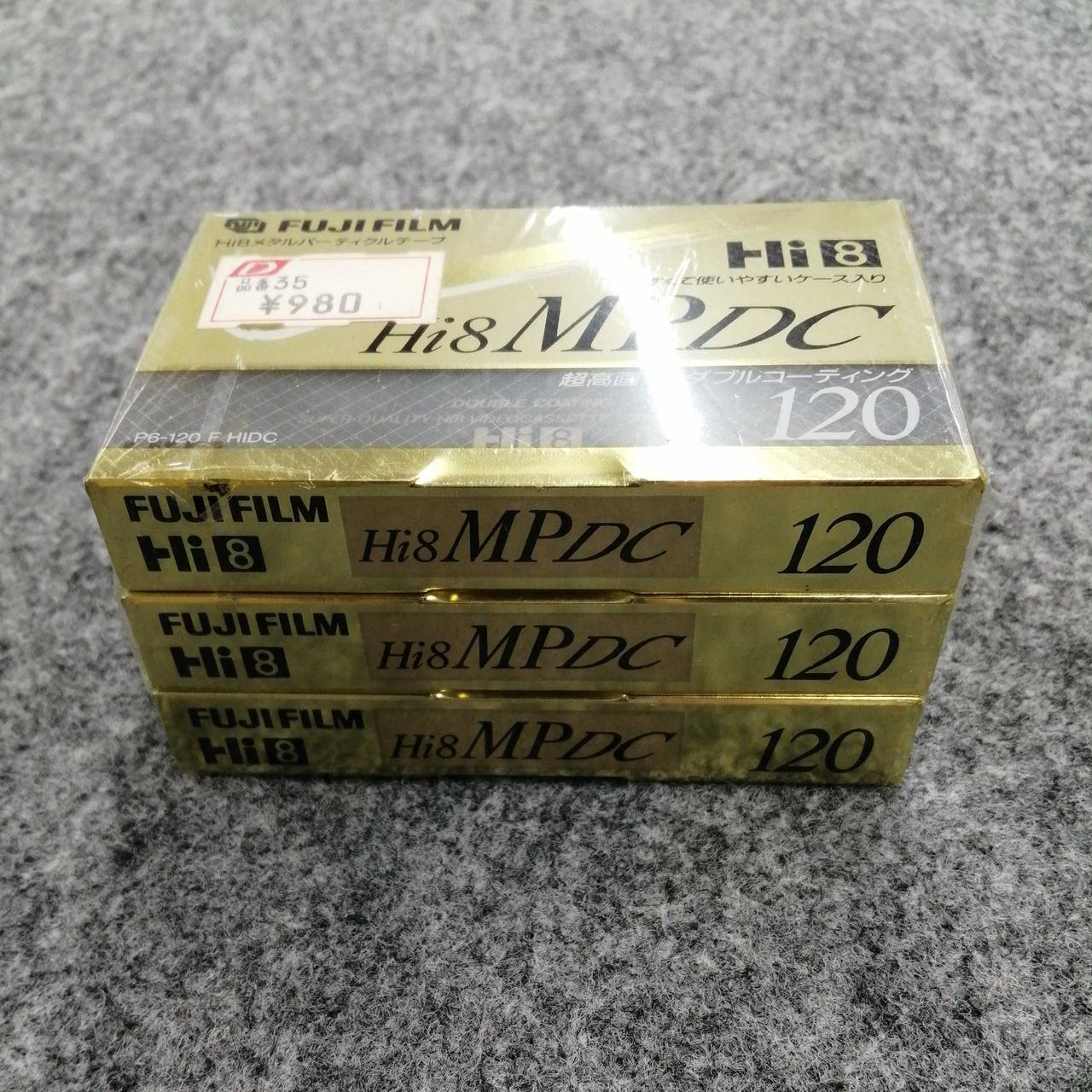 Hi8 FUJI FILM MP DC ビデオテープ ジャンク】VIDEO8/HI8テープ7本|【ハードオフ公式通販】オフモール
