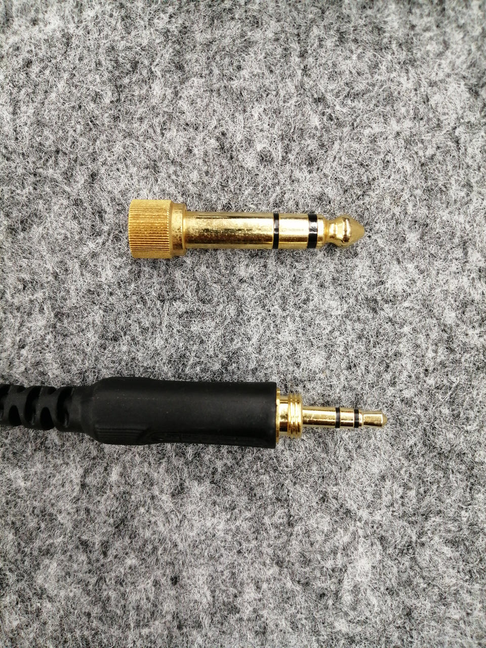 6.3mm変換プラグ付き