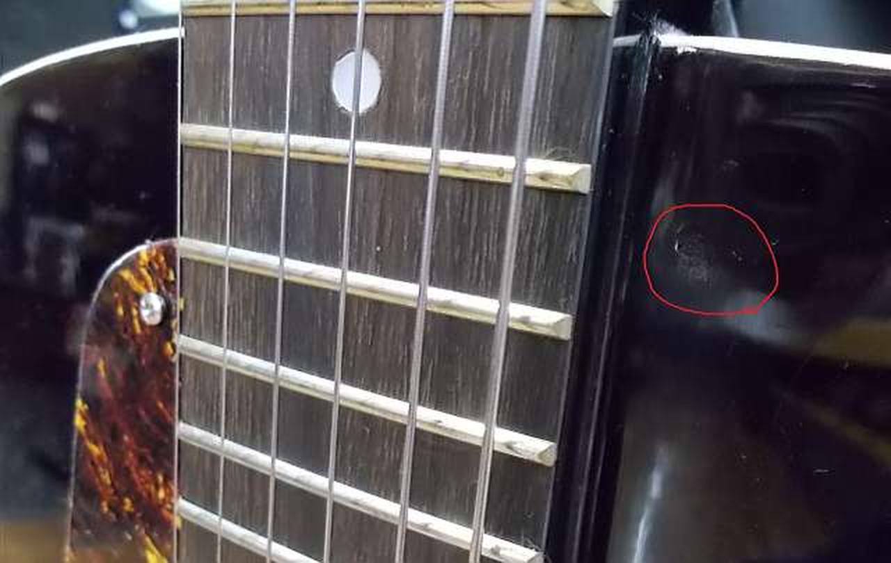 ネジ穴補修あり