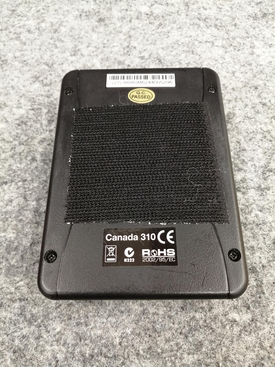 裏面にマジックテープあり