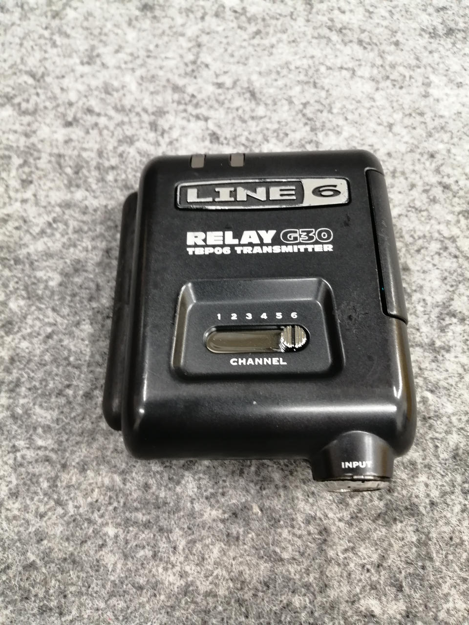 ギターのシールドジャックに挿す側（子機）