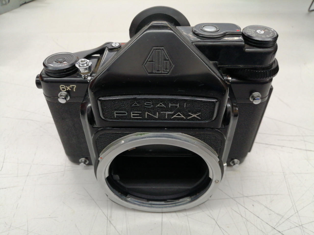 ジャンク　ASAHI PENTAX 6x7 中判フィルムカメラ Yahoo!オークション -「asahi pentax 6x7」の落札相場・落札価格