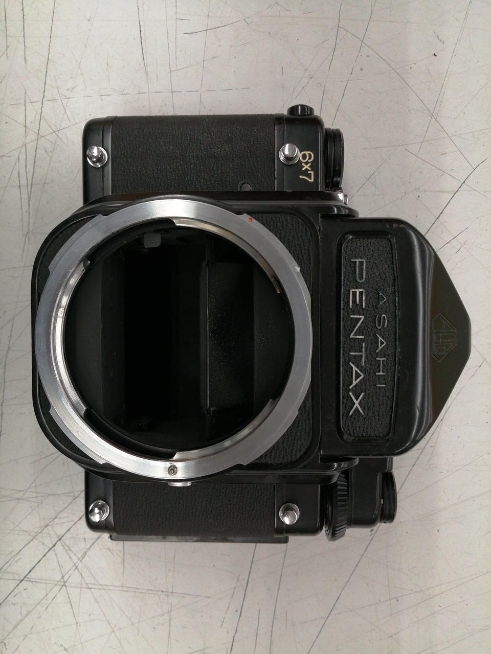 ジャンク　ASAHI PENTAX 6x7 中判フィルムカメラ Asahi Pentax ペンタックス 67 6x7 中判カメラ 200mm - メルカリ
