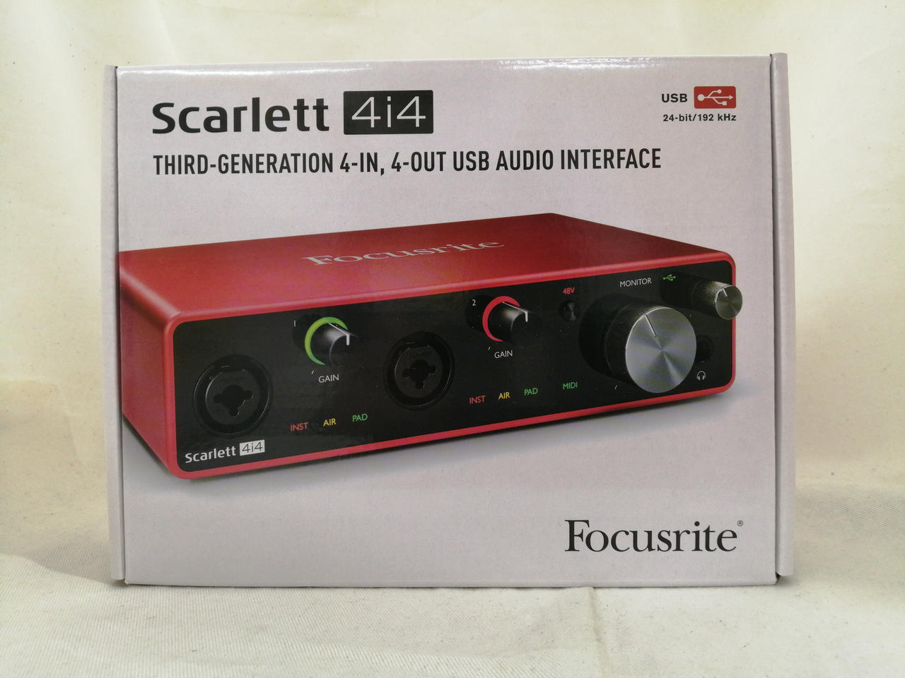 Focusrite Saffire 6 USB オーディオインターフェース ハードオフ