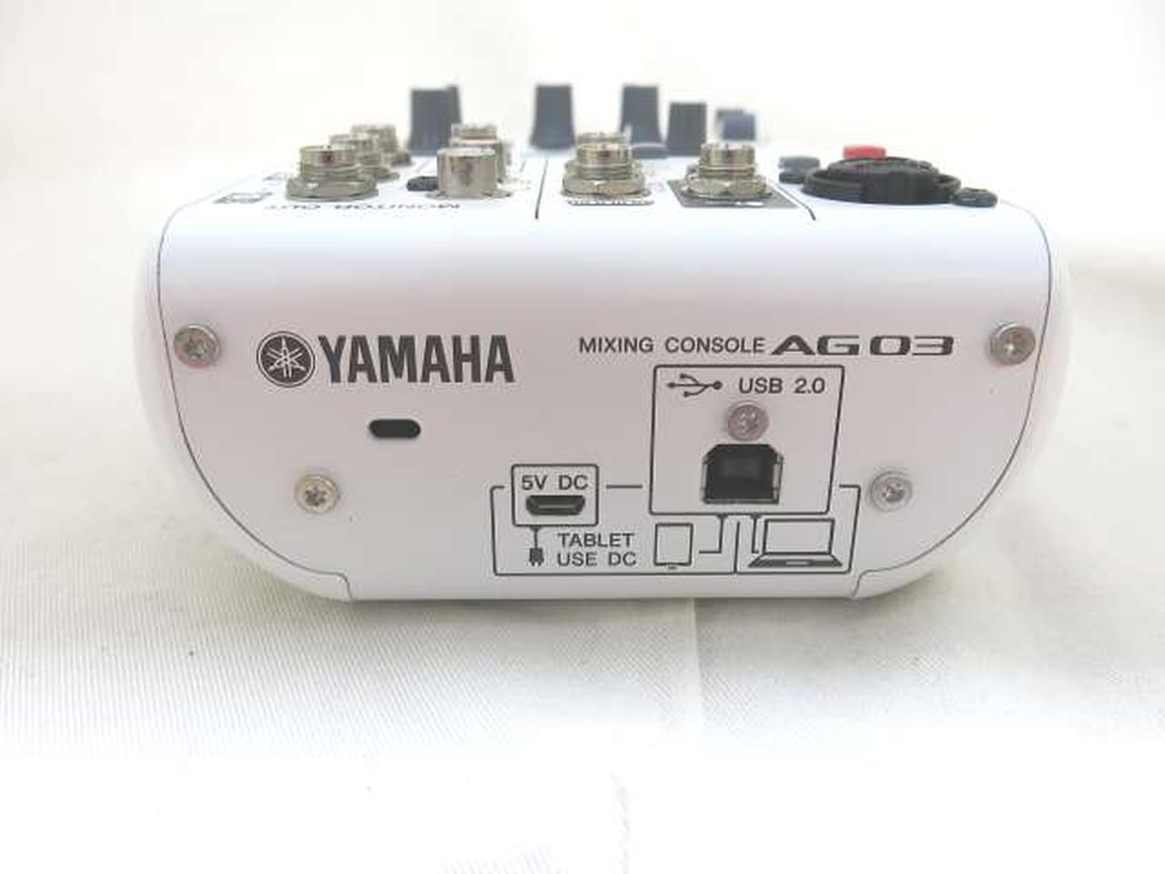 美品】YAMAHA AG03 【箱有り】 美品】YAMAHA AG03 オーディオ