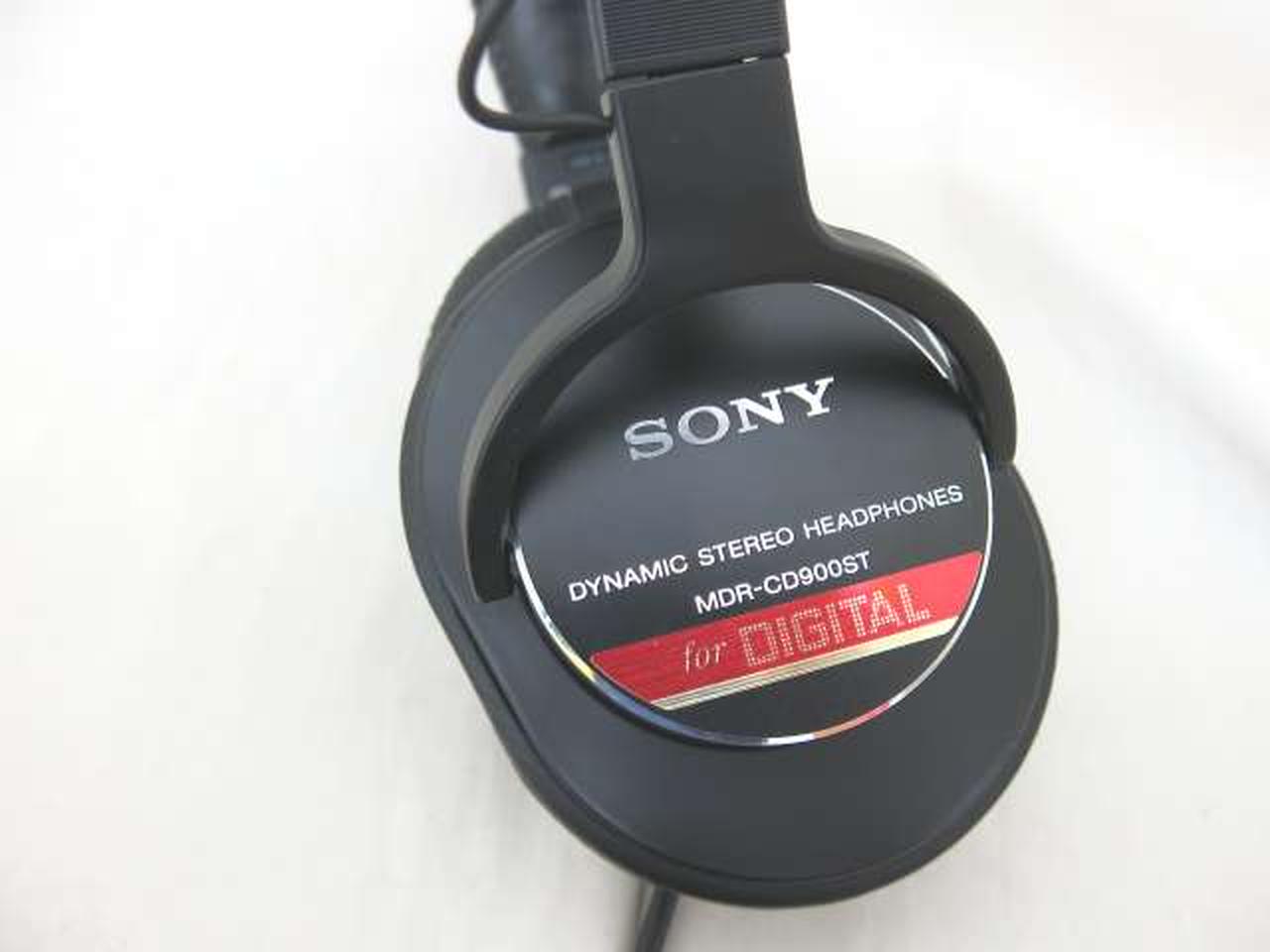 SONY MDR-CD900ST　ほぼ未使用品 SONY ソニー モニターヘッドホン MDR-CD900ST ブラック 密閉