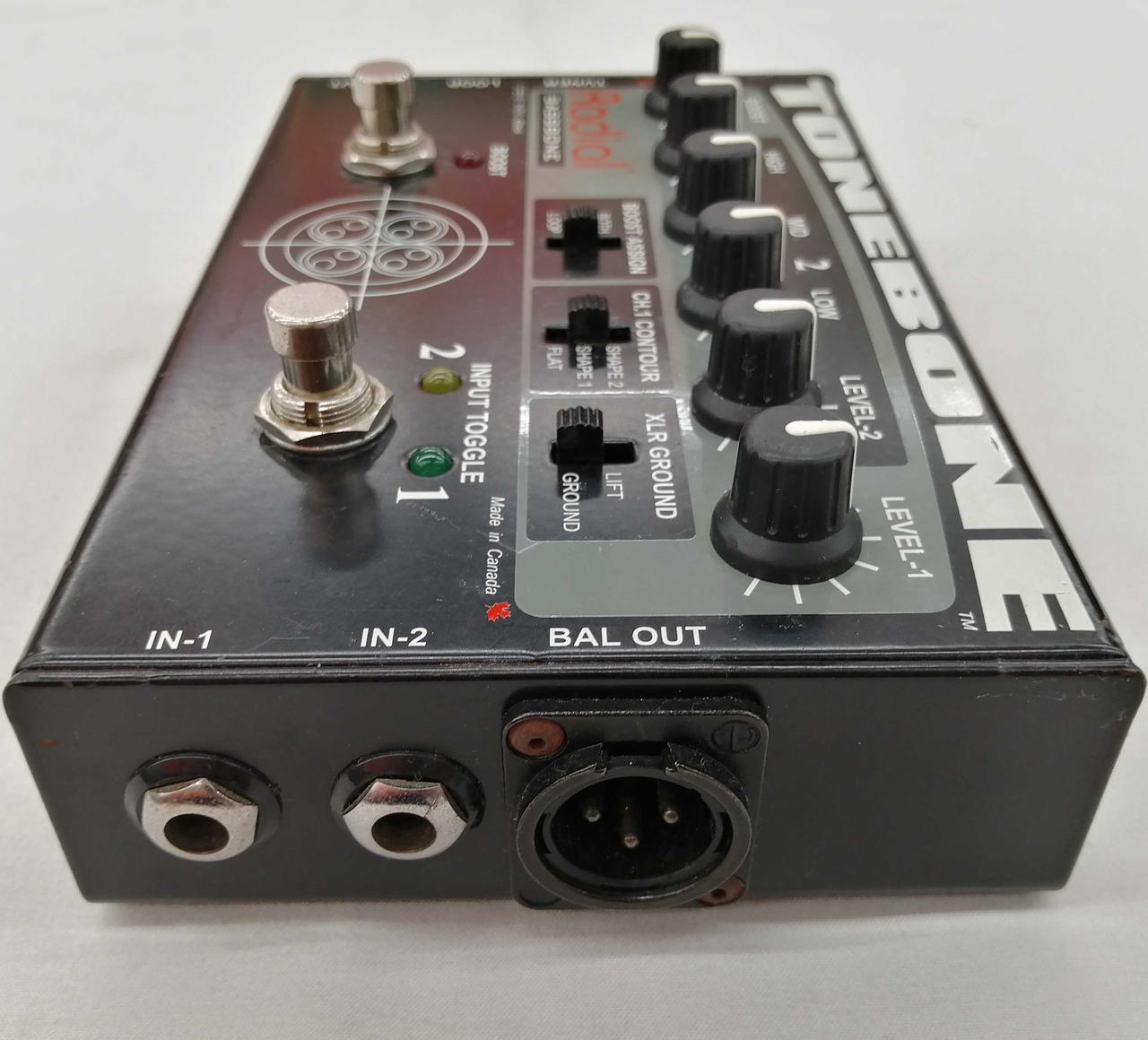 Radial BASSBONE V2 ベースプリアンプ　中古品 Radial TONEBONE BASSBONE（中古）【楽器検索デジマート】